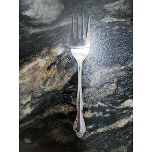 Estia Gourmet Stainless Steel Flatware ~ CASCADE ~ Cold Meat Fork - Korea 8.25"